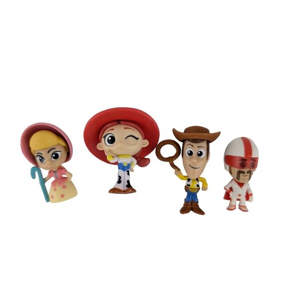 Disney Other - Disney Pixar Toy Story Mini Figures 2" Woody Jessie Bo Peep Duke Caboom